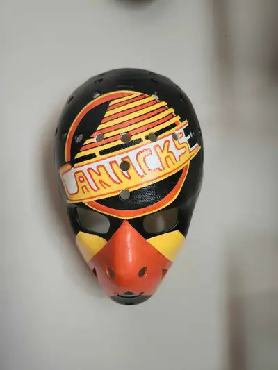 Many many different choices of vintage goalie masks. Selling my collection. More than in the picture...