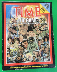 Time Magazine Trivia Board Game 1983
