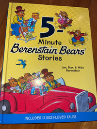 The Bernstein bears 5 minute bed time stories kids book 