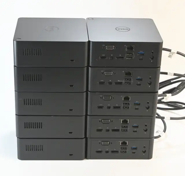 Lot of 3 Dell K16A USB-C TB16 Thunderbolt Docking Stations K1600 in Laptop Accessories in City of Toronto - Image 5