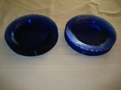 PYREX Festiva Cobalt Blue Dinner Plates, View more