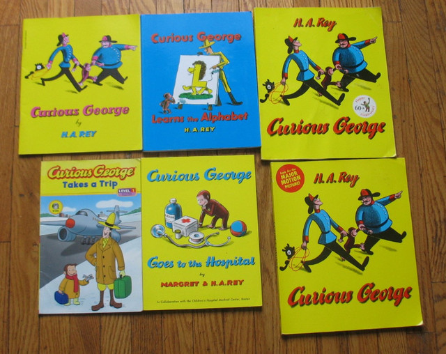 Curious George Books & Stuffies &   DVDs in Children & Young Adult in Norfolk County - Image 4