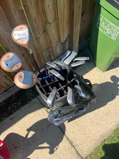 Golf Clubs and Bag $50, View more