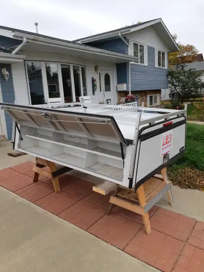 Used on Ford Ranger but fits similar smaller models of trucks All metal construction Compartments an...