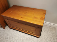 Mid-sized wooden chest