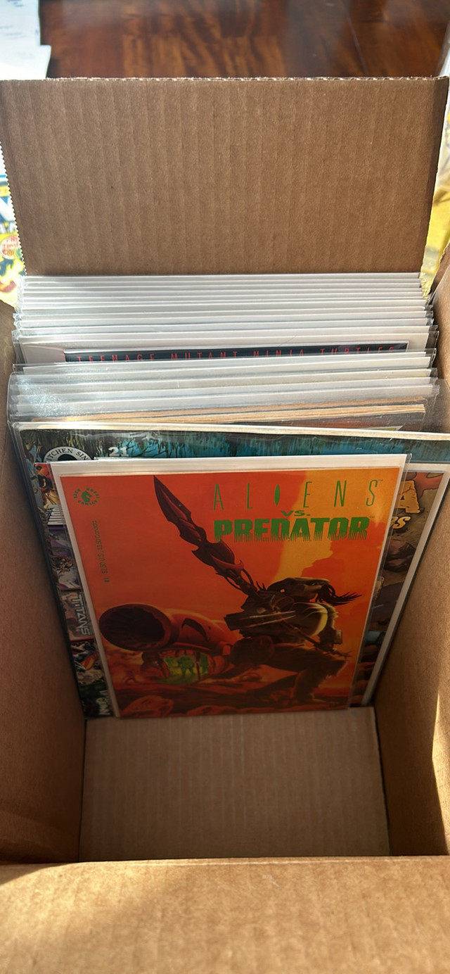 Box 1: Comic Box - Batman/Joker/Harleen/ Ninja Turtles in Arts & Collectibles in City of Toronto