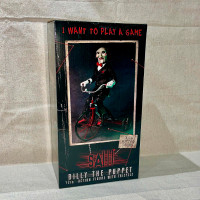 NECA Saw Movie Billy Puppet on Tricycle