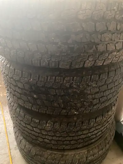 I have a set of 255/70R18 All Terrain Adventure Tires in really good shape, reason for selling I upg...