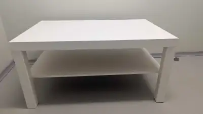 KEA LACK Coffee Table (White, 90x55 cm), View more
