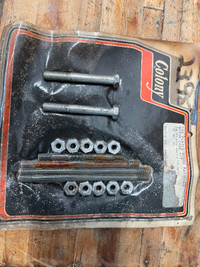 Harley WL motor case bolt set - Colony