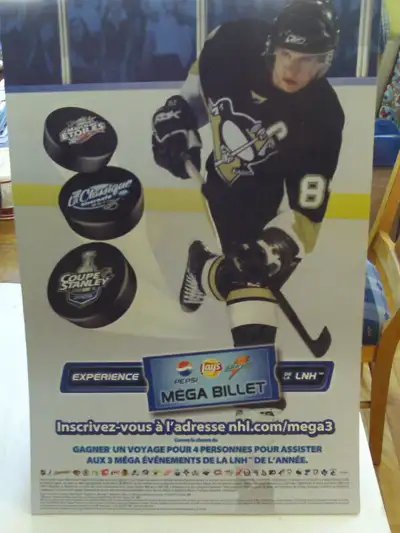 PRESENTOIR DE SIDNEY CROSBY 2008, View more