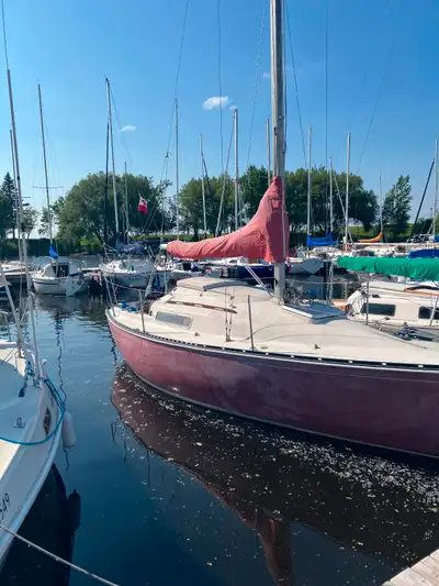 With 2024 Yamaha 4 stroke outboard. Currently moored at Nepean Sailing Club Very solid hull, standin...