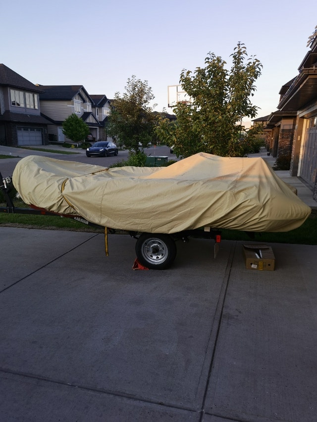 Price reduced 13 feet inflatable boat aluminum floor Powerboats