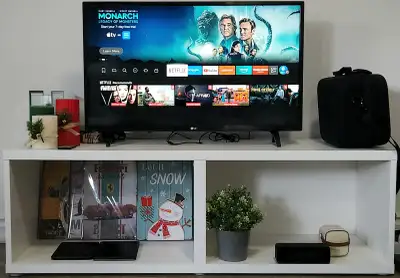 Pickup Now - LG 32" Non Smart TV + IKEA BESTA TV Bench, View more