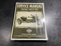 1990-1998 Harley-Davidson Sidecars Shop Manual TLE TLE Ultra RLE