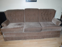 Couch , a bit old fashioned but comfy