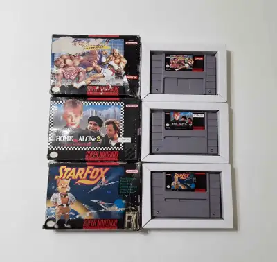 Super Nintendo Games in Box (SNES), View more