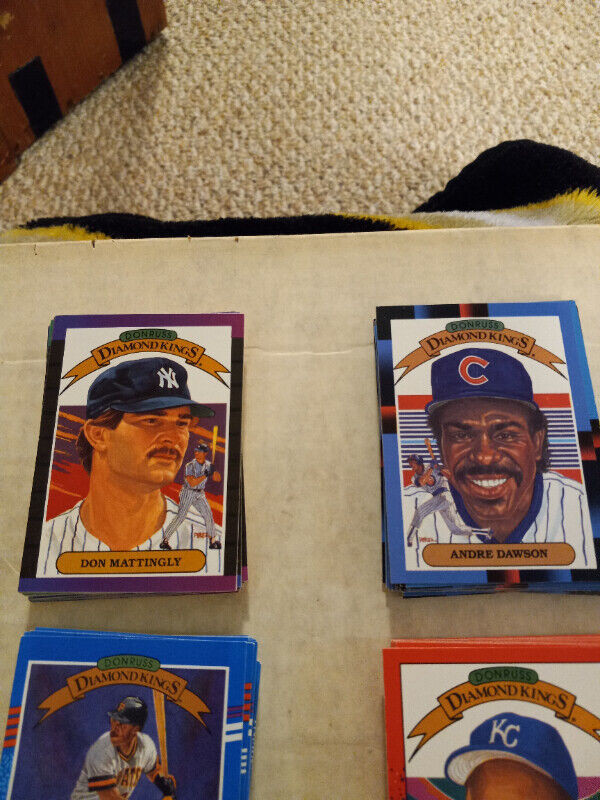 Donruss Baseball Cards Diamond Kings Complete Sets Lot of 5 Mt in Arts & Collectibles in Trenton - Image 2