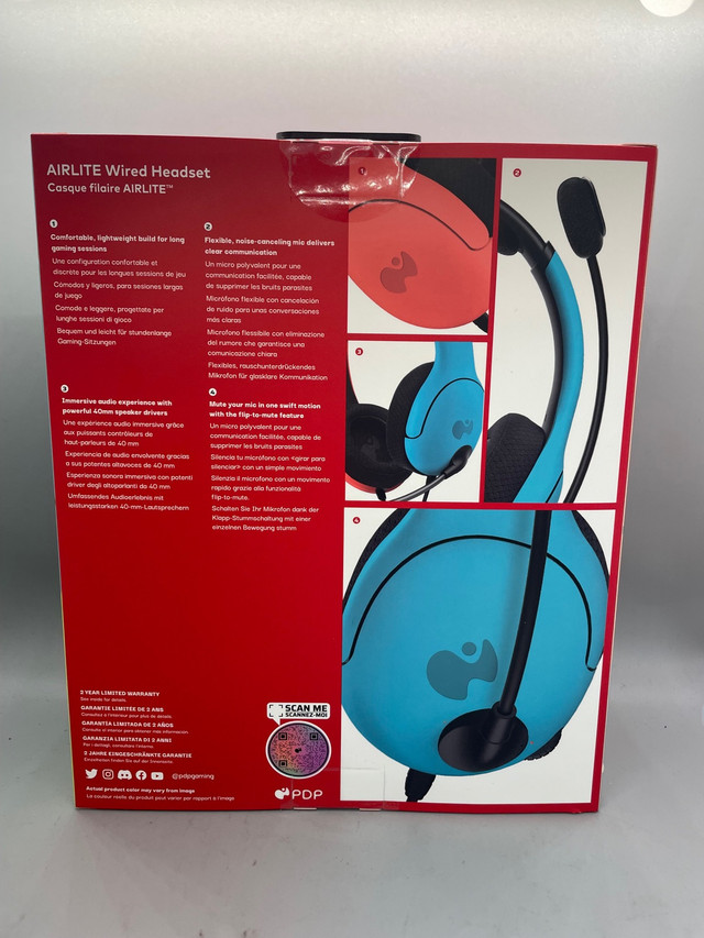 NINTENDO SWITCH AIRLITE WIRED HEADSET in General Electronics in La Ronge - Image 2