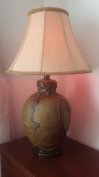 Belle Grande Lampe de table antique