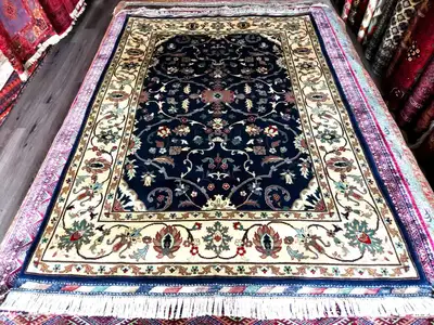 5X7 Authentic Hand-Knotted Rug, View more