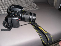 Nikon D5200 with DX VR lens 18-55 mm