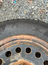 Winter Tires, Studded on Rims