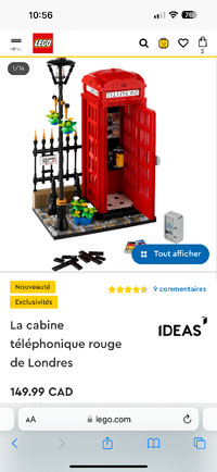 Lego cabine