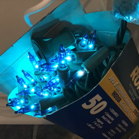 5 boîtes de lumières de Noël