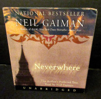 Neverwhere Audio, Read by Neil Gaiman (2013, 10 CD's,Unabridged)