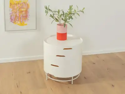 IKEA plastic side table, View more