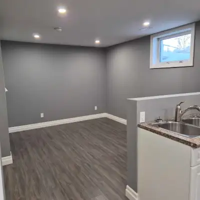 Cozy 2-Bedroom Basement Apartment – Eastview/Victoria Road area. Rent: $1,800/month + 50% utilities...