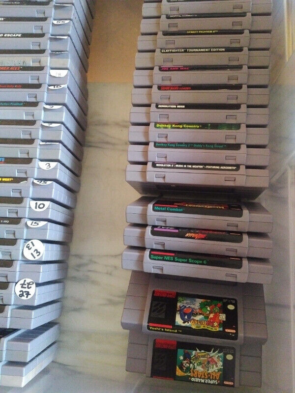 SNES games. Also NES N64 Gamecube Gameboy etc (updated Aug 25/25 in Older Generation in Markham / York Region - Image 4