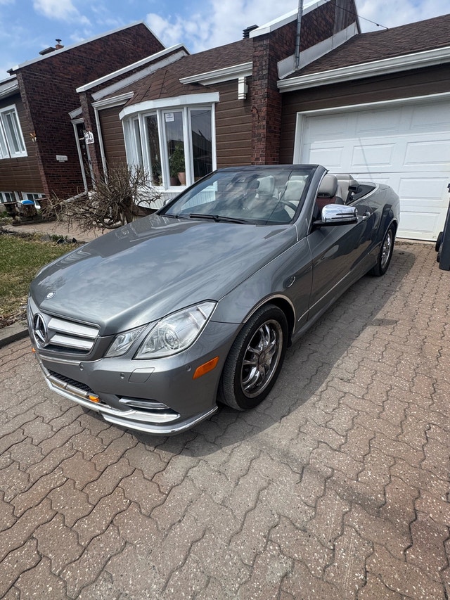 Mercedes E350 convertible 2013