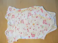 Cache-couche renards roses (taille 24 mois) (C283)