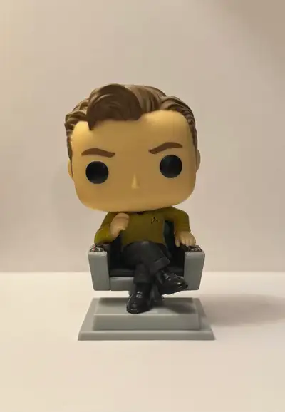 Star Trek Kirk in Chair Pop Figure, View more