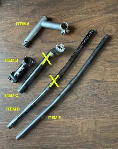 Misc. Bicycle Parts, View more