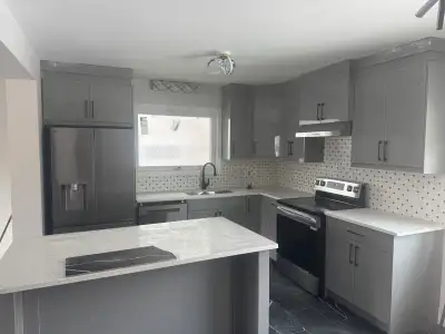 Fully upgraded top floor of the house for rent ( 3 bedroom nd 1.5 bathroom)