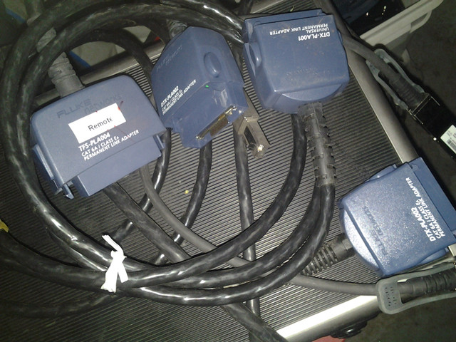 Fluke Networks DTX-PLA002 Cat 6A / Class EA Permanent Link Adapt dans Accessoires  à Ville de Montréal - Image 3