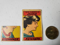 Vintage T.C.G Jackie Kennedy Card topps president USA rookie