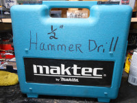 MAKTEC ( BY MAKITA) 1/2" HAMMER DRILL