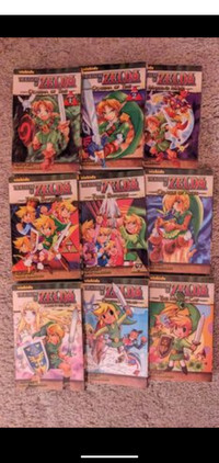Legend of Zelda manga lot