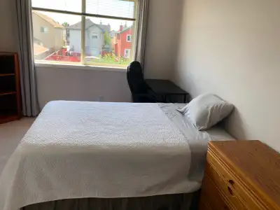 My house is in a quiet neighbourhood in Taradale NE. It is a clean and bright room overlooking the b...