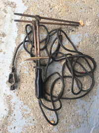 Spot and stitch welding equipment and cable