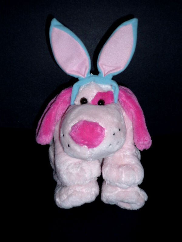 pink and blue Dog Stuffie .. Clean,SmokeFree, As shown in Toys & Games in Cambridge