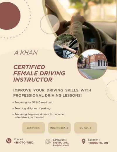 Looking for friendly, reliable driving lessons? I offer private in-car training in: First 20min free...