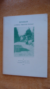 History of Bonshaw, PEI - paperback book