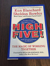 NEW BOOK - HIGH FIVE - THE MAGIC OF WORKING TOGETHER