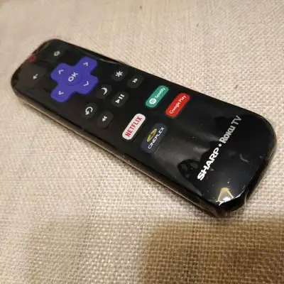Brand new Sharp Roku TV Remote Control Rca, Sanyo, Insignia, Hisense, TCL, JVC, ONN Westinghouse are...