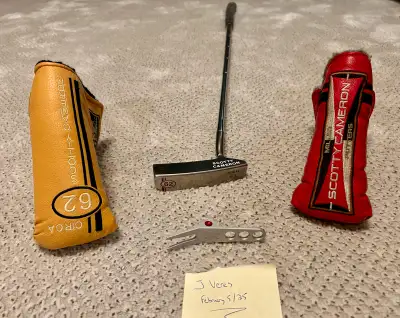 Scotty Cameron Titleist Circa 62 No 1 golf putter w/ Headcovers, View more